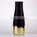 2017 Popular Elegant Black and Gold Decorative Glass Vase thumbnail-3