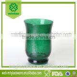 Home Decortative Red & Silver Colored Holiday Green Hurricane Lamp thumbnail-1