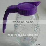 900ml Glass Fruit Juice Jar With Plastic Lid D001-1 thumbnail-1