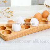 Eco-friendly High Grade Custom Wood Egg Tray thumbnail-2