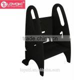 Adjustable Height Child Step Stool Kitchen or Bathroom Kids Footstool Wooden Non-Tip Design for Kids Foot Stool thumbnail-3