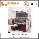 Nice Wicker Beach Basket Chair With Footrest Rattan Furniture thumbnail-1