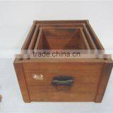 Unfolding Paulownia Wooden Crate for Bottles Egg Fruit thumbnail-6