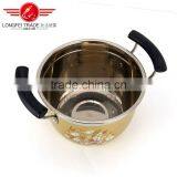 Longfei Decal Non-stick Stock Pot/soup Stock Pot/stainless Steel Handle Stock Pot thumbnail-5