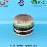 Special Design Ceramic Hamburger Money Box, Creative Coin Bank for Kids Gift thumbnail-1