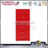 Under Desk Small Steel Drawer Cabinet Mobile Filing Cabinet thumbnail-4