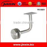 Stainless Steel Glass Bracket For Square Handrail thumbnail-3