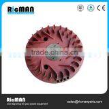Flywheel Electric Generator Fits 186F L100 Diesel Generator Engine Parts High Quality Great Price for Sale thumbnail-1