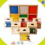 2017 New Design Children Educational Blocks Box Wooden Best Montessori Toys W12F002 thumbnail-3