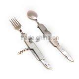 High Quality Stainless Steel Fork and Spoon Tool Set, 6 in 1 Fork and Spool Set thumbnail-3