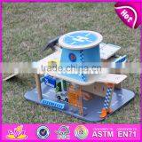 2017 New Products Children Parking Toy Wooden Toy Garage Set W04B048 thumbnail-4
