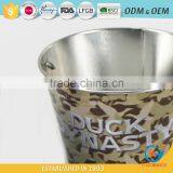 Garden Iron and Zinc Powder Coated Metal Flowers Water Bucket Florist Flower Buckets thumbnail-4