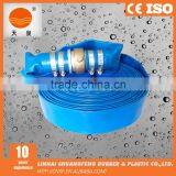 Agriculture Farming Hose Pvc Lay Flat Hose C/w Pin Lug Couplings for Water Discharge Pump thumbnail-1