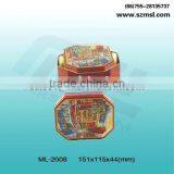 Hexagon Toy Tin Box thumbnail-1