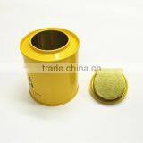 Factory Direct Price Round Shape Tea Tin Case With Inner Lid thumbnail-2