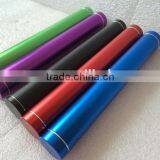 Wholesale 3600mAh Mini Aluminum Round Tube Power Bank Charger thumbnail-4