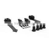 Antique Barn Door Hardware Horseshoe Sliding Door Hangers Track Roller Wheels thumbnail-5