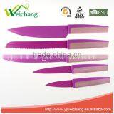 MCK606 5 Pcs Set Kitchen Knives Artwork Painting Blade PP Handle , Hot Sale, Wholesale thumbnail-2