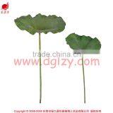 Artificial PU Green Lotus Leaf for Floral Arrangement and Garden Decoration thumbnail-1