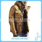 Men's Short Winter Add Cotton Jacket Western-style 2016 New Arrival Casual Coat for Men&OEM thumbnail-1