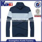 100% Cotton High Collar Women Plain Long Sleeve Shirt thumbnail-1