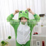 Flannel Cartoon Adult Animal Jumpsuit Animal Pajamas Jumpsuit Frog Design thumbnail-5