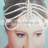 MATHAPATTI DAMINI MAANG Tikka TIKA BINDI PEARL POLKI Hair Accessory thumbnail-1