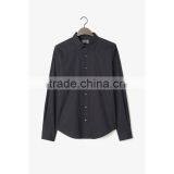 OEM Service for 100% Cotton New Design Black Mens Shirts Models thumbnail-4