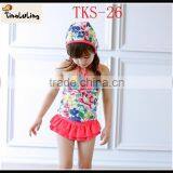 Children Swimwear 3 Pcs With Sexy Thong Bulk Wholesale Kids Clothing thumbnail-2