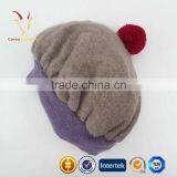 Children Knitted Winter Hats,pom Pom Beanie for Children thumbnail-5