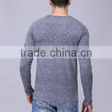 Mens Seamless Running Clothing Long Sleeve Tshirts thumbnail-2