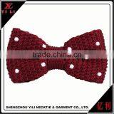 Solid Black Color Mens Bow Ties For Meeting Working thumbnail-6