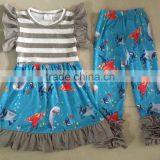 Silk Milk Summer Children Sleeveless Outfit Back to School Sets thumbnail-1