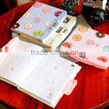 36K Carton Keyboard Organizer Custom Logo Planner With Lock Diary Notebook thumbnail-3