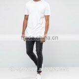 Custom Tall Tee Longline t Shirt Elongated t Shirt thumbnail-1