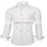 2016 New Wholesale Plain Oxford Cotton Button Down Custom Mens Casual Dress Shirts thumbnail-3