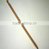 CH010# Carbonized Bamboo Crochet Hooks One End is Needle Another End is Hook thumbnail-1