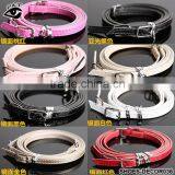 New Arrival Patent Leather Shoe Lace Silk Satin Laces For Heels thumbnail-2