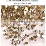 NHF 2058 Crystal BLING Chaton Flat Back Glass Nail Rhinestones thumbnail-3