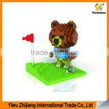 Children Toys New 2016 Style Cartoon Design Safty Plastic Building Blocks thumbnail-2