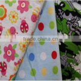 Combed 20*10 40*42 Cotton Reactive Printed Flannel Fabric Wholesale thumbnail-1