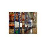 Detachable Orange Narrow Aisle Pallet Racking , 1tons/layer Metal Storage Shelves thumbnail-1
