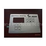 led Metal Dome Single Membrane Switch with double side tape / Rubber keys