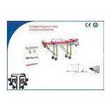 Stainless Steel Ambulance Stretchers Foldaway Emergency Rescue Wheel Stretcher thumbnail-1