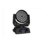 36 x 6 In 1 RGBWAP Stage LED Moving Head Lights / Moving Stage Beam Stage Lighting