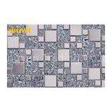 Eco - Friendly Amber Vein Glass Mosaic Wall Tile For Exterior Building thumbnail-1