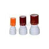 Dual Foam and Flash Round Pre Inked Rubber Stamps, Bank Deposit Stamps, Logo Stamps thumbnail-1