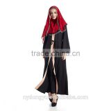 women lace black muslim dress cardigan /hsz muslim Arabian middle east lace abaya kaftandress/ islamic muslim women dress