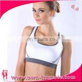 2015 new elegant beach wear sports gym bra top with removalbe padding