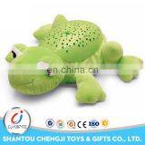 Funnt Soft Electric Plush Green Frog Dog Toy for Kids